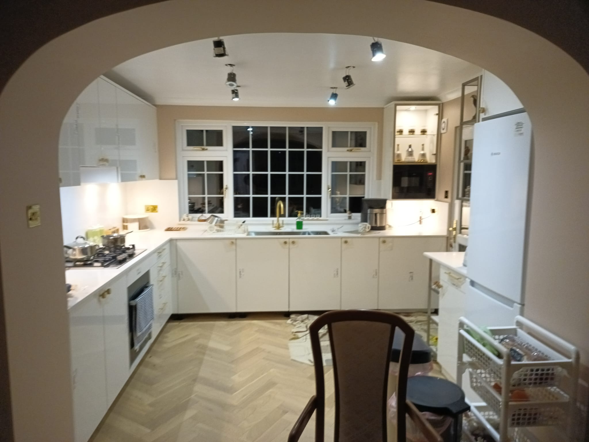 Completed kitchen renovation